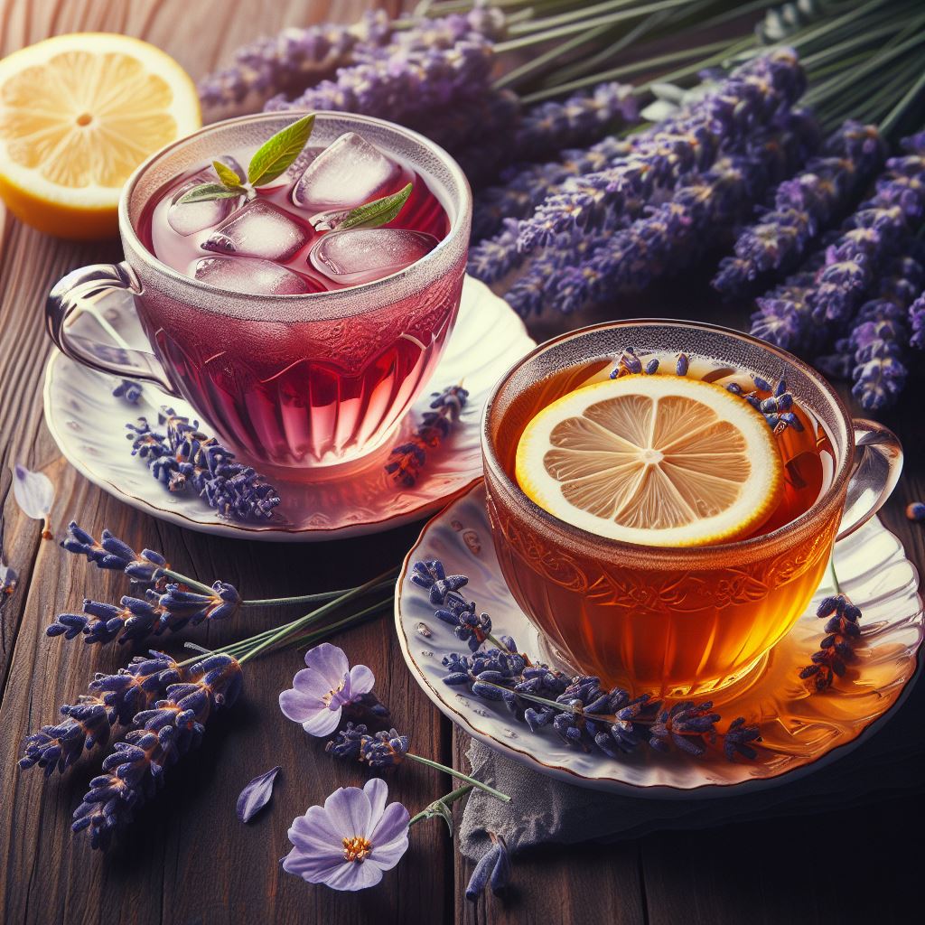 lemon lavender tea