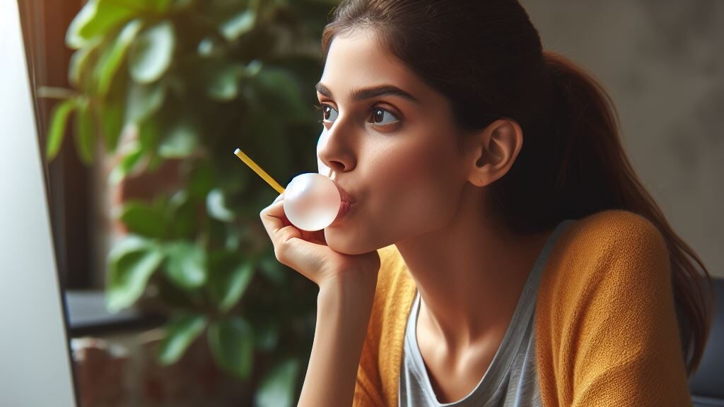 chewing gum for sharper focus